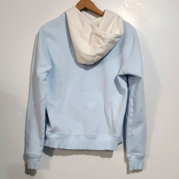 Ralph Lauren Light Blue Hooded Sweatshirt Sz M - Picture 4 of 5
